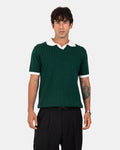 Forest Green Knit Polo