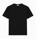 Black Ribbed T-Shirt
